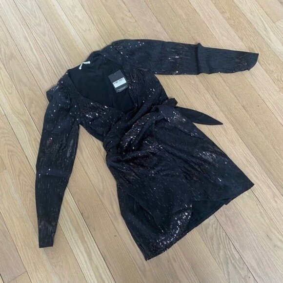 Reformation Ivy Dress in Gin - Picture 1 of 2